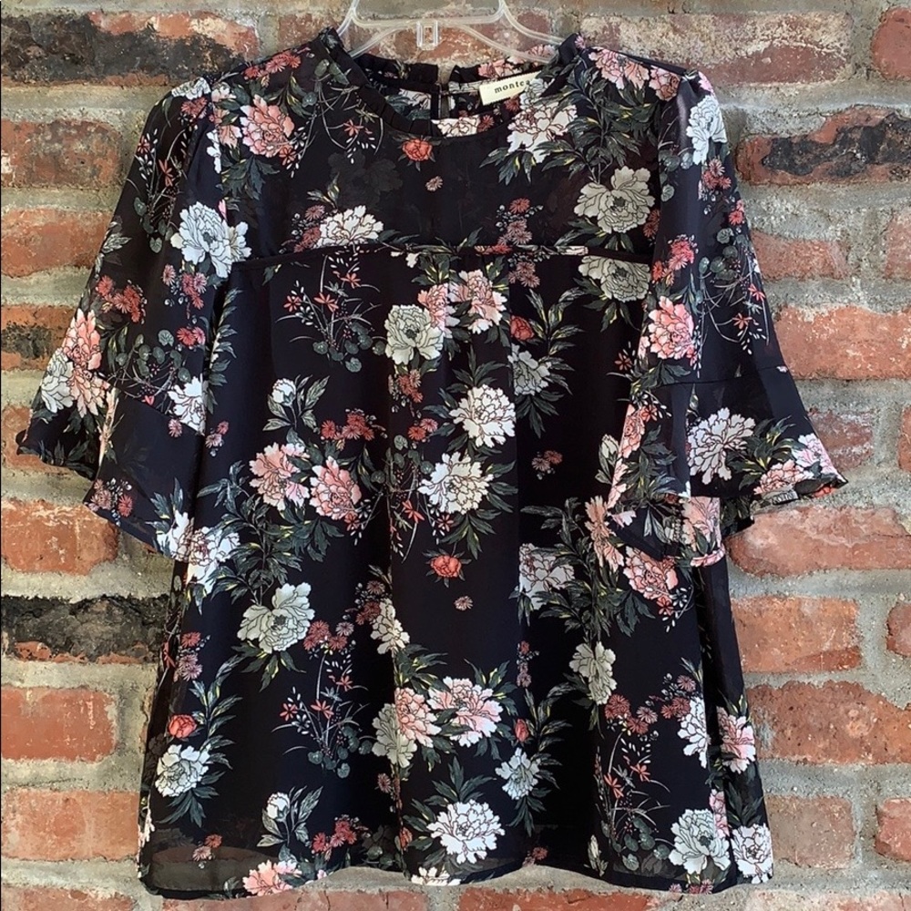 Monteau Floral blouse